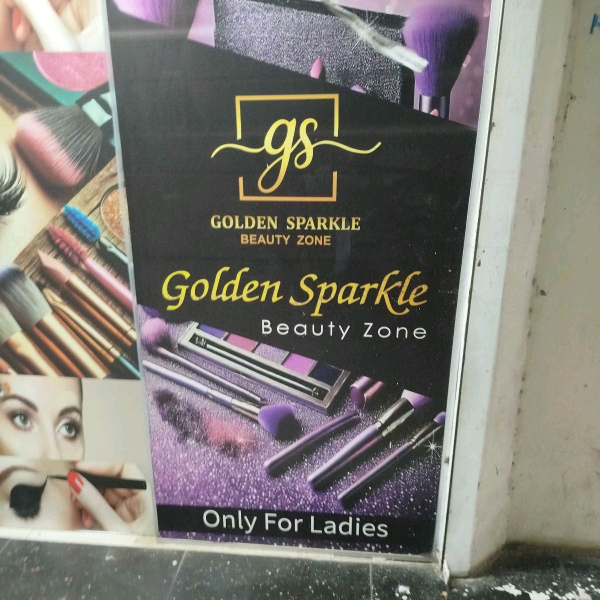 Golden Sparkle Beauty Zone