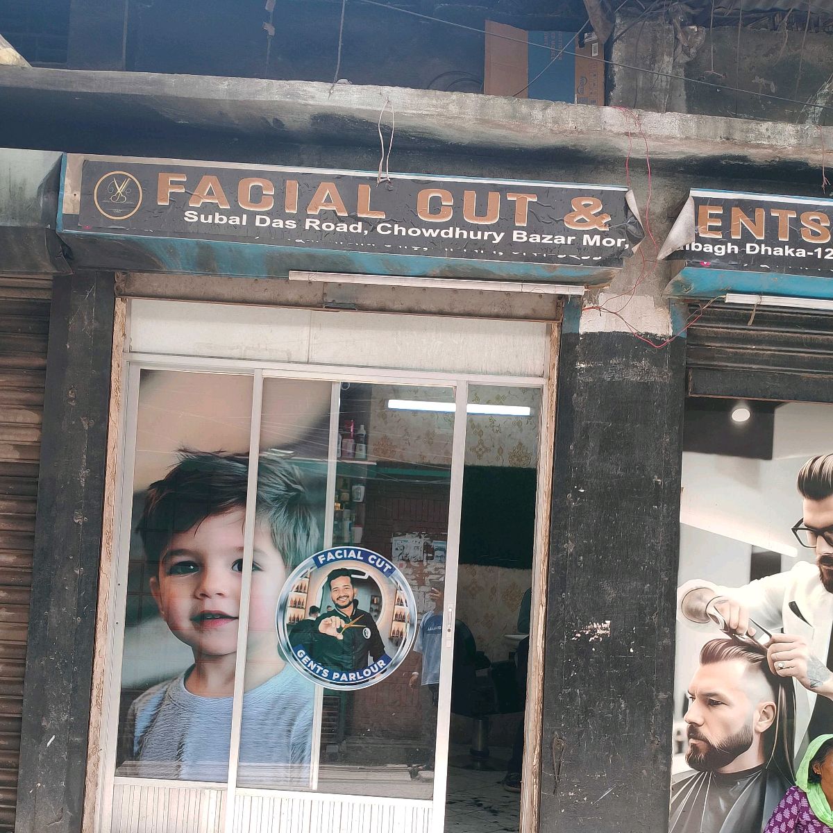 Facial Cut and Gents Parlour